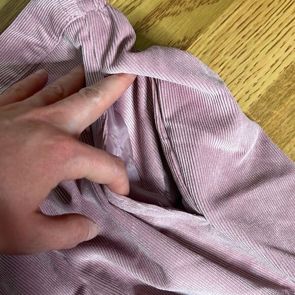 Alfred Dunner Womens Alpine Lodge Pants Blush Classic Fit Size 12 - Picture 11 of 11